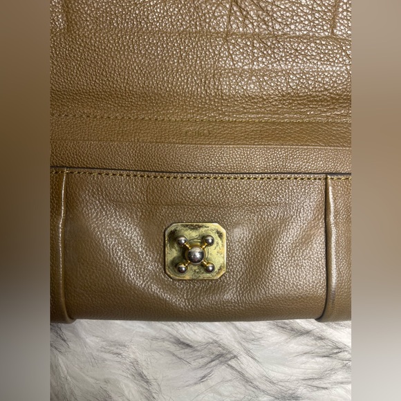 AUTHENTIC CHLOE ELSIE LONG ZIP TURN LOCK WALLET - Picture 10 of 16